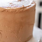 smooth chocolate frosting