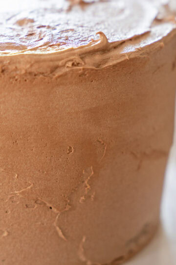 smooth chocolate frosting